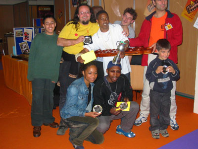 Group picture of both Senior and Beginners competitors with Guy Sepahi