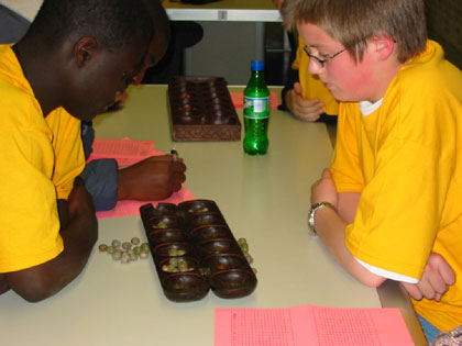 Kwame Gyamara playing competitor from Chesham High 