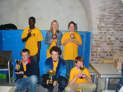 Group picture of Senior tournament participants