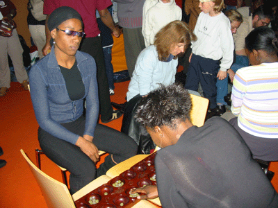 Anita playing Kirsten in Womens Tournament
