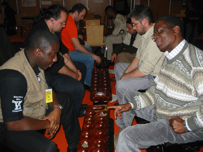 Seth having a game with the (Ivorian Destroyer) Yao