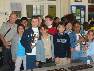 Group picture of the British School in the Netherlands teams with Nick Melton.