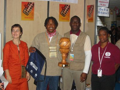 Fernando pictured with Eurielle Seth and Glenda