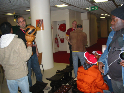 Players departing at the end of the tournament
