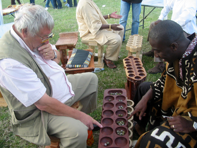 George Doughty playing Seth Bonti 